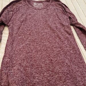 Figs Heathered Burgundy Salta